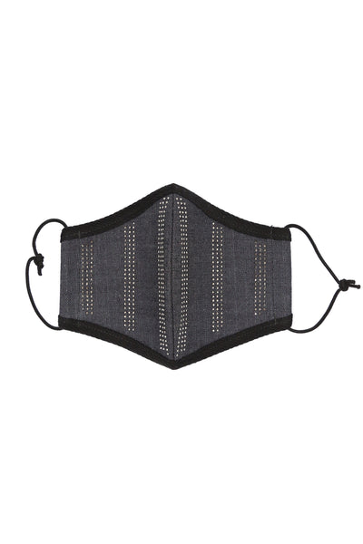 Black Stone Denim Mask